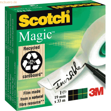Scotch Klebefilm Magic 33m x 19mm matt