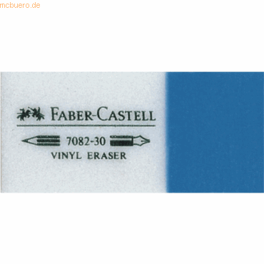 Faber Castell Radiergummi Vinyl 42x19x12mm Blei+ Farbstifte +Tinte
