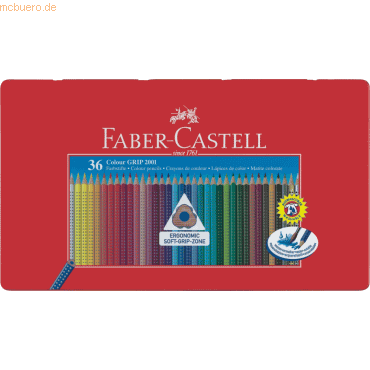 Faber Castell Farbstifte Colour Grip VE=36 Farben