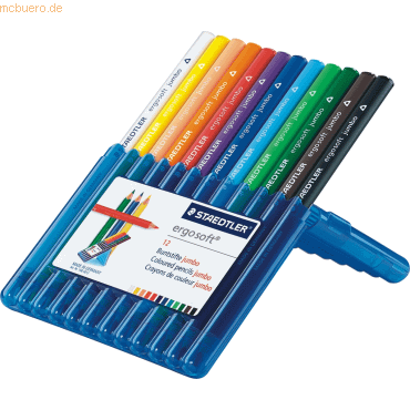 Staedtler Farbstifte ergo soft jumbo 158 VE=12 Stck