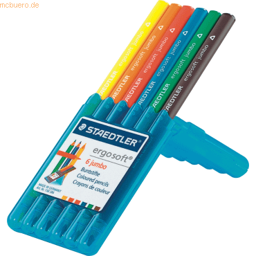 Staedtler Farbstifte ergo soft jumbo 158 VE=6 Stck