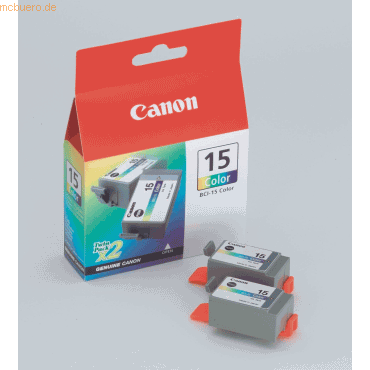 Canon Tintenpatrone Canon BCI15C color VE=2 Stck