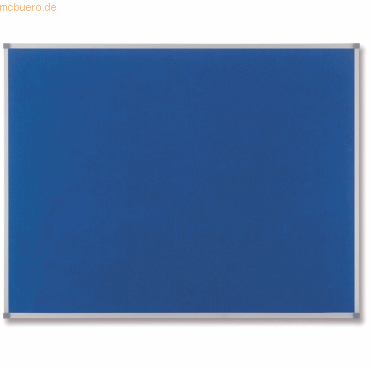 Nobo Textiltafel Elipse 120x90cm blau