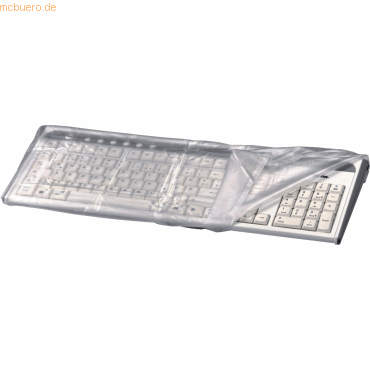 Hama Tastaturabdeckung 483x216x51mm transparent