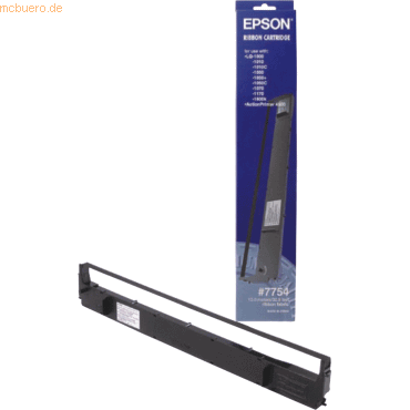 Epson Farbband Epson S015022 7754 Nylon schwarz ( Gr.634)