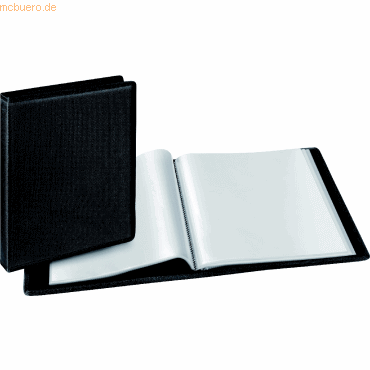 6 x Veloflex Sichtbuch A4 36 Hllen schwarz