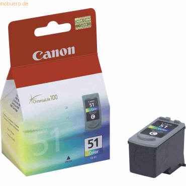 Canon Tintenpatrone Canon CL51 3-farbig