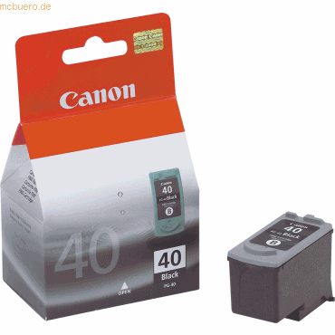 Canon Tintenpatrone Canon PG40 schwarz