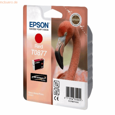 Epson Tintenpatrone Epson T08774010 rot