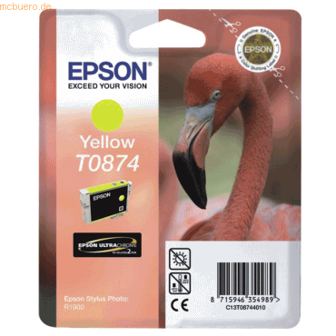 Epson Tintenpatrone Epson T08744010 gelb