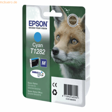 Epson Tintenpatrone Epson T12824010 cyan