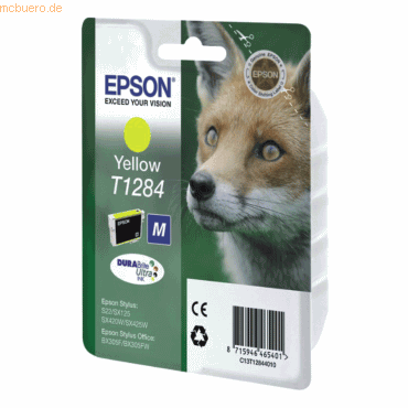 Epson Tintenpatrone Epson T1284 yellow