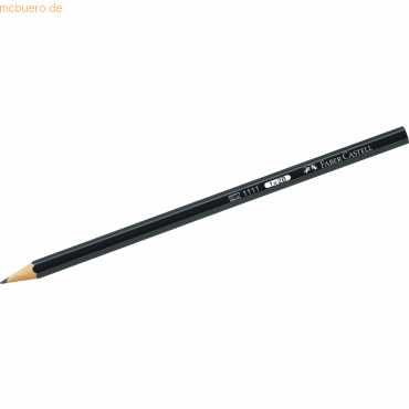 Faber Castell Bleistift 1111 schwarz 2B