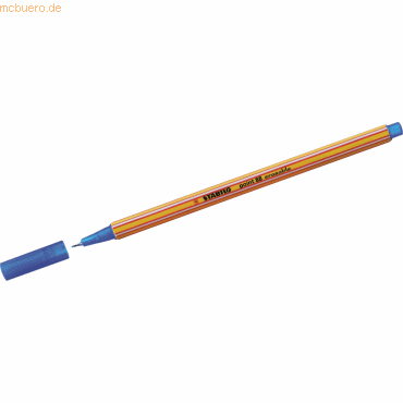 10 x Stabilo Fineliner point 88 erasable blau