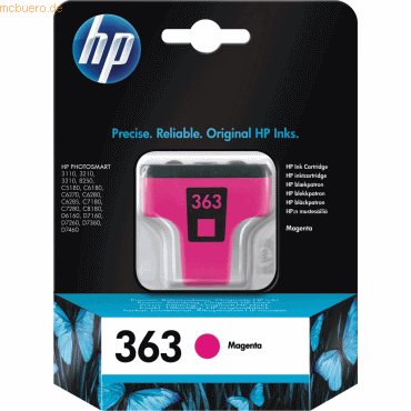 HP Tintenpatrone HP C8772E rot