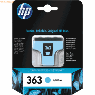 HP Tintenpatrone HP C8774E hellblau