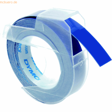 Dymo Prgeband 9mm x 3m blau