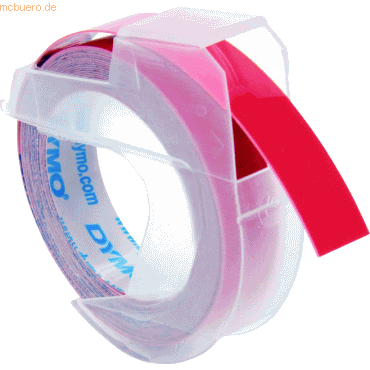 Dymo Prgeband 9mm x 3m rot