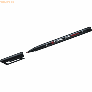 Stabilo Folienschreiber OHPen F permanent schwarz