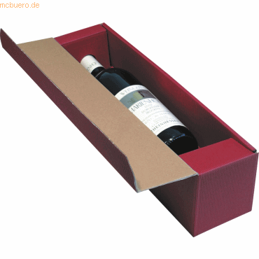qualiwell Trageverpackung 94x94x380mm rot