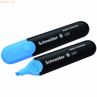 10 x Schneider Textmarker Job 150 blau
