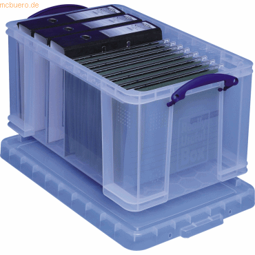 Really Useful Box Aufbewahrungsbox 48l 400x315x600mm PP transparent