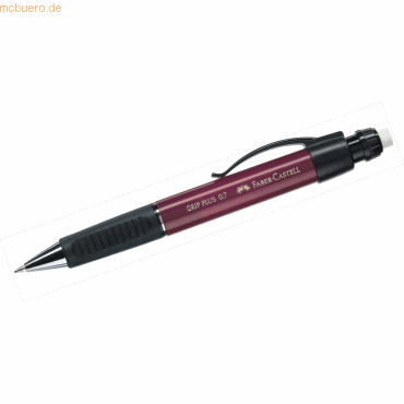 Faber Castell Druckbleistift Grip Plus 0,7 rot metallic