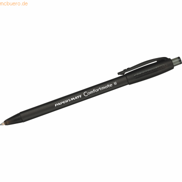 12 x PaperMate Kugelschreiber Comfortmate schwarz