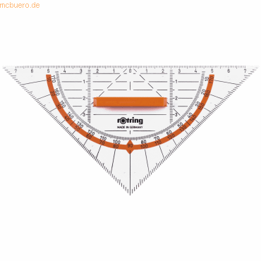 Rotring Geodreieck 16cm mit Griff