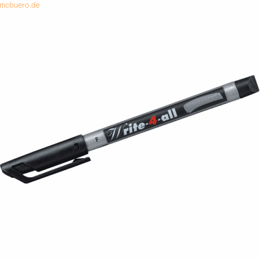 Stabilo Permanentmarker Write-4-all F 0,7mm schwarz