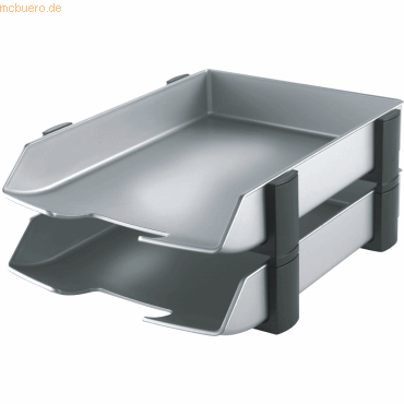 Han Ablageset Delta schwarz/silber