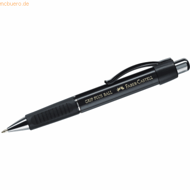 Uni-Ball Kugelschreiber Grip Plus schwarz metallic