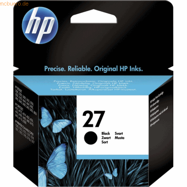 HP Tintenpatrone HP C8727A schwarz