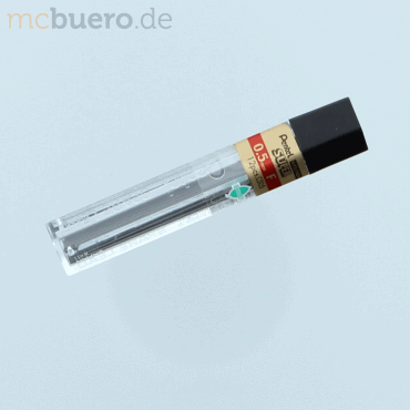 12 x Pentel Feinminen Hi-Polymer 0,5mm F VE=12 Stck
