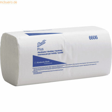 Kimberly-Clark Handtcher Zick-Zack 1-lagig Airflex 24,7x23cm wei VE=