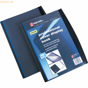 Rexel Sichtbuch Professional A4 20 Hllen schwarz