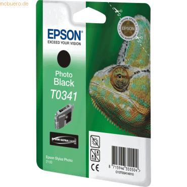 Epson Tintenpatrone Epson T034140 StylusPhoto2100 schwarz