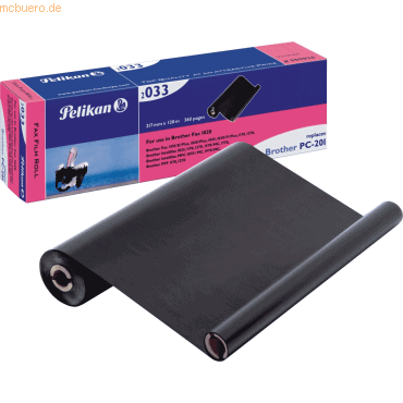 Pelikan Thermotransferrolle für Brother Fax 1010/... PC201PF