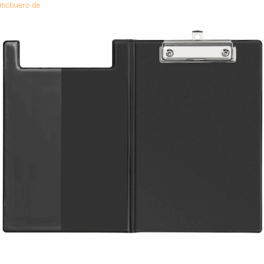 10 x Veloflex Klemmbrettmappe Clipboard A5 schwarz
