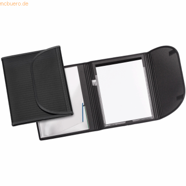 Veloflex Schreibmappe A4 PP schwarz