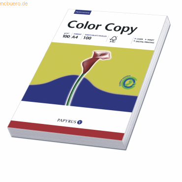 Mondi Farblaserpapier Color Copy satiniert A4 100g weiß VE=100 Blatt
