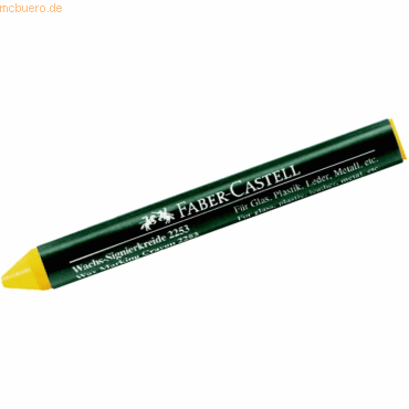 36 x Faber Castell Wachssignierkreide 2253 rund fr Glas Plastik usw.