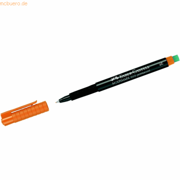 10 x Faber Castell CD-Marker Multimark wasserfest ca. 0,4 mm orange