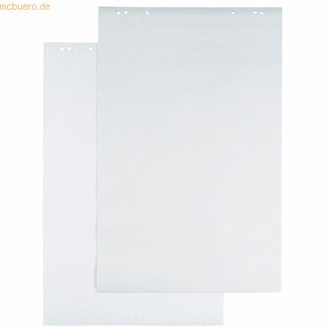Durable Flipchartblcke 65x100cm 20 Blatt 5 Blcke kariert