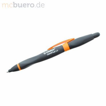 5 x Stabilo Kugelschreiber Smartball 2.0 mit Touchscreenfunktion schwa