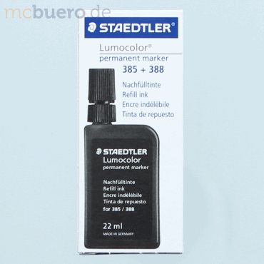 Staedtler Nachflltinte Lumocolor fr Permanentmarker rot