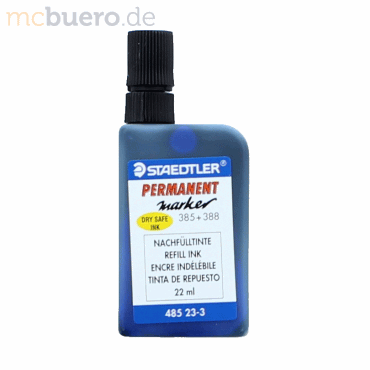Staedtler Nachflltinte Lumocolor fr Permanentmarker blau