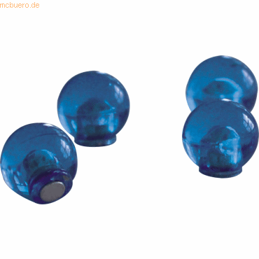 Franken Memo-Magnet Magnetkugeln 14mm VE=4 Stck dunkelblau
