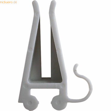 Franken Clips Pro fr Kabel- und Werbebannerbefestigung VE=10 Stck gr