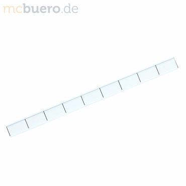 Ultradex Blankoskala magnetisch 270x20mm Strichabstand 30mm